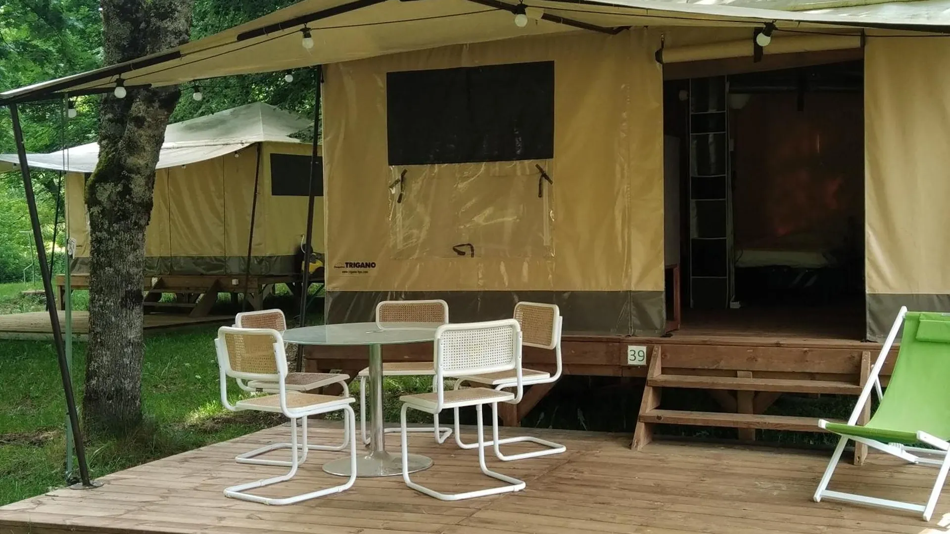 Tentes Canadienne - Camping Des Trois Rivieres Bassignac 0*,